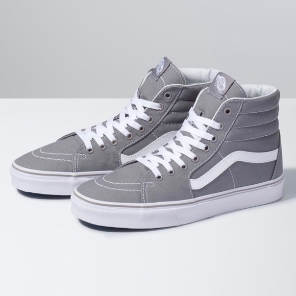 light gray old skool vans